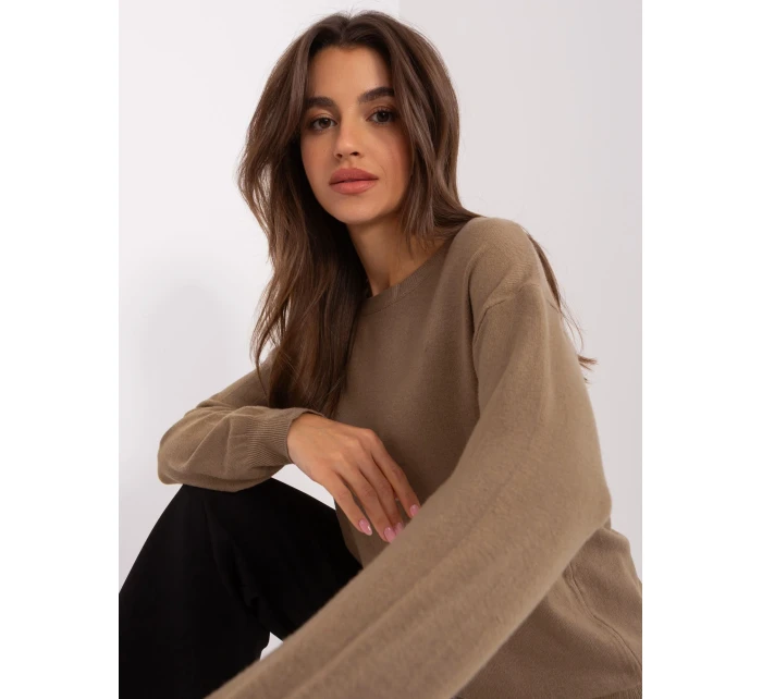 Sweter AT SW model 19766731 brązowy - FPrice