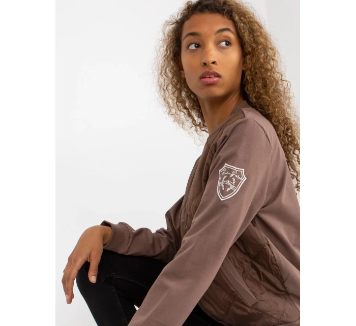 Mikina RV BL 8225.88 hnědá