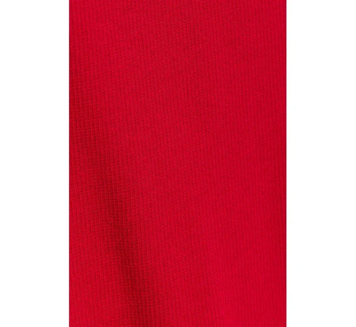 Pletené šaty se rameny červené model 20515104 - Moe