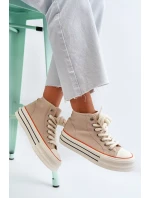 Dámské Tenisky na platformě Béžové Aineri Dámské Tenisky na platformě Béžové Aineri