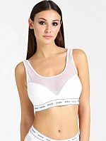 Vyztužená bralette s žerzejí O97C04JR04P H905 šedá - Guess