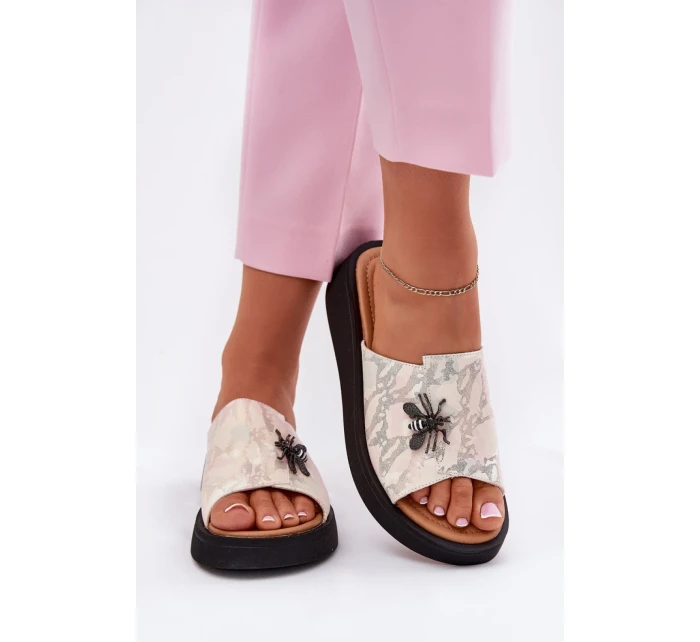 Pantofle model 213036 Step in style Pantofle model 213036 Step in style