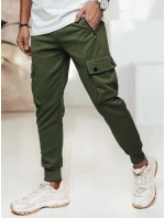 Pánské kalhoty cargo zelené Dstreet model 21982805 - FashionStreet