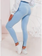 Dámské legíny s vysokým pasem SOFLEGG modré FashionStreet UY2512
