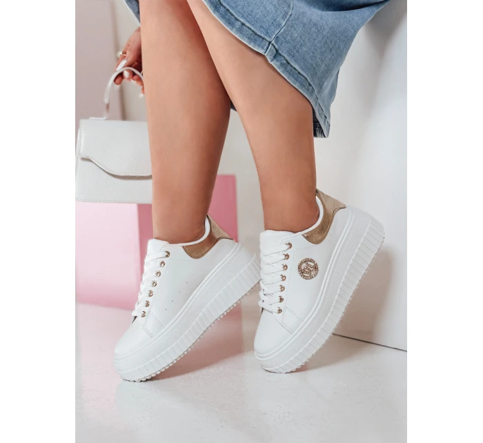 Dámské tenisky na platformě KITNOT gold FashionStreet ZY0920