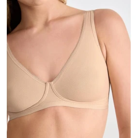 Dámská podprsenka  Basic+ Soft Bra - YELLOW - sv. béžová 0026 - SLOGGI