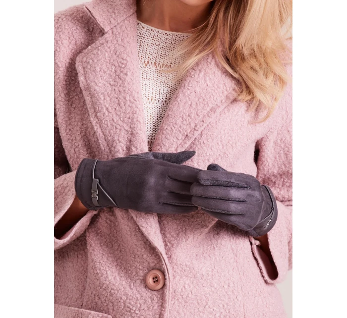 Rukavice AT RK model 16228923 tmavě šedá - FPrice Rukavice AT RK model 16228923 tmavě šedá - FPrice