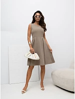 Sukienka MI SK model 22123785 ciemny bezowy - FPrice