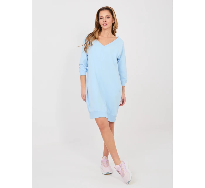 RV šaty SK 7203.35P světle modré