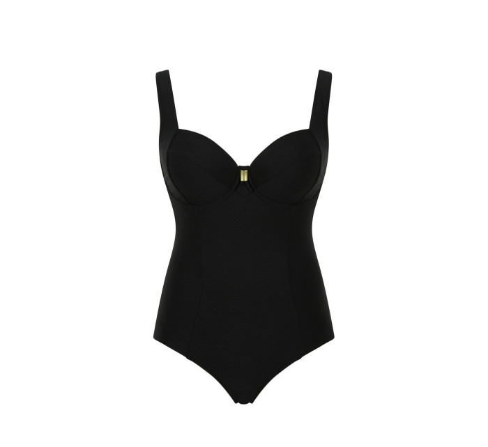 Dámské jednodílné plavky Swimwear Marianna Balcony Swimsuit SW1590 černé - Panache