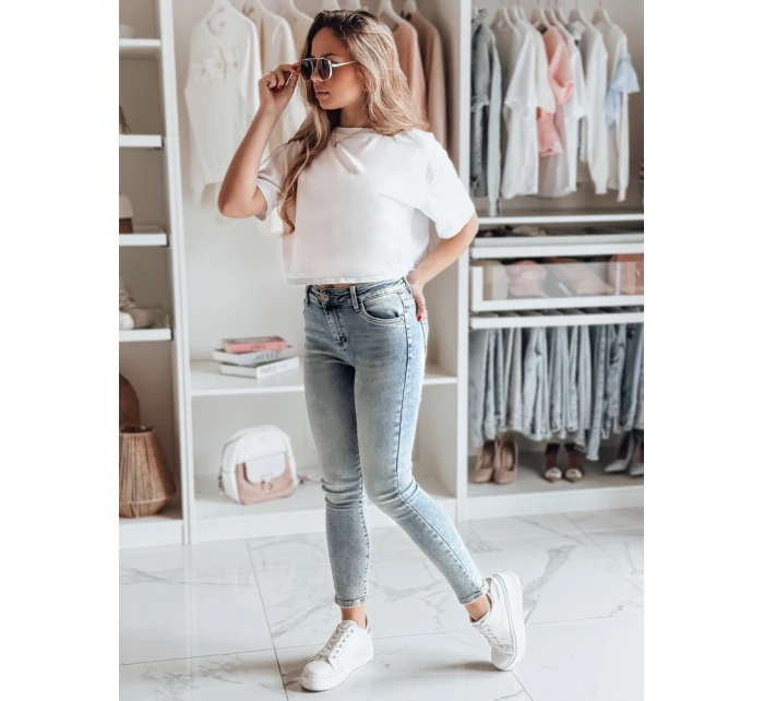 Dámské džínové kalhoty PEARLYME blue FashionStreet UY2710 Dámské džínové kalhoty PEARLYME blue FashionStreet UY2710