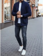 Pánský tmavě modrý svetr FashionStreet WX2346