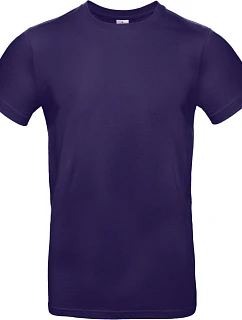 B&C #E190 Tričko z těžké bavlny 01.003T urban purple