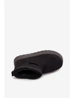 Dámské Sněhule Na Platformě Zateplené Kožíškem Černé model 21705246 - Boto Dámské Sněhule Na Platformě Zateplené Kožíškem Černé model 21705246 - Boto