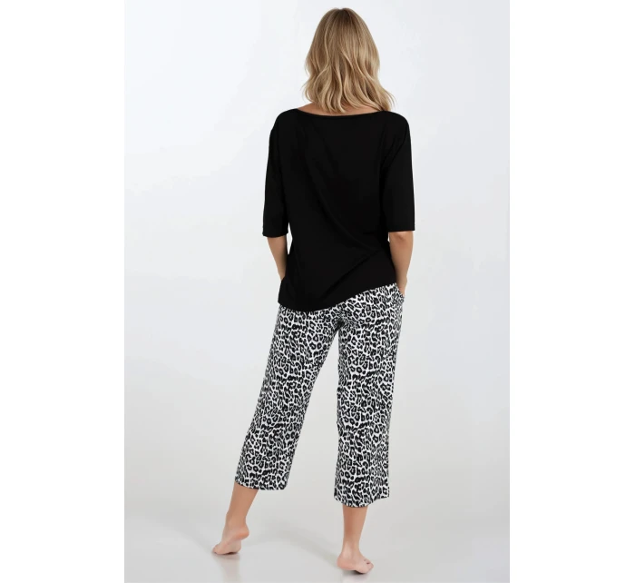 Pyžamo Noir Grace - Momenti Per Me Pyžamo Noir Grace - Momenti Per Me