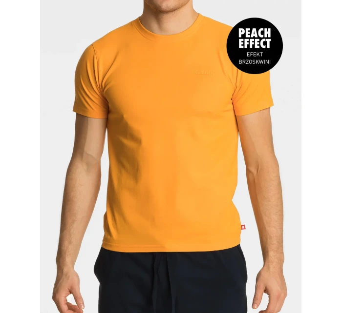 Pánské tričko s krátkým rukávem ATLANTIC - oranžové Pánské tričko s krátkým rukávem ATLANTIC - oranžové