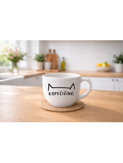 KAPUČIČINO - keramický hrnek 400 ml