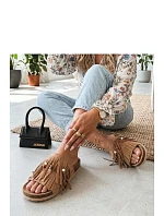 Klapky na platformě model 229767 Solea
