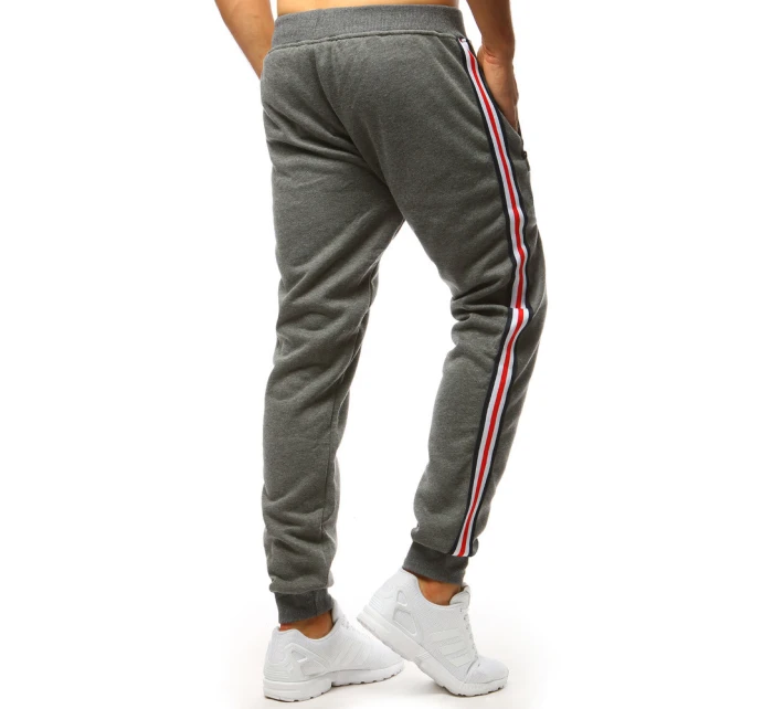 Pánské antracitové tepláky Dstreet UX3623 Pánské antracitové tepláky Dstreet UX3623