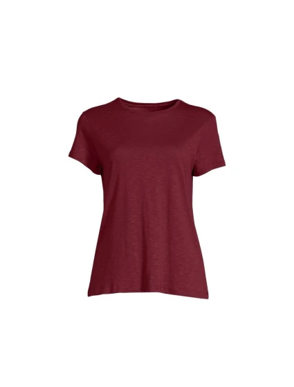 CASALL Soft Texture Tee večerní červené tričko CASALL Soft Texture Tee večerní červené tričko