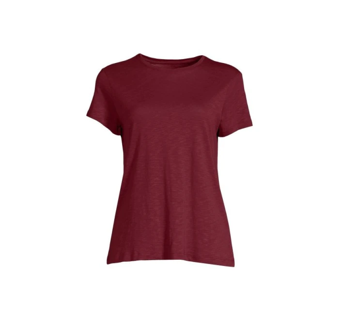 CASALL Soft Texture Tee večerní červené tričko CASALL Soft Texture Tee večerní červené tričko