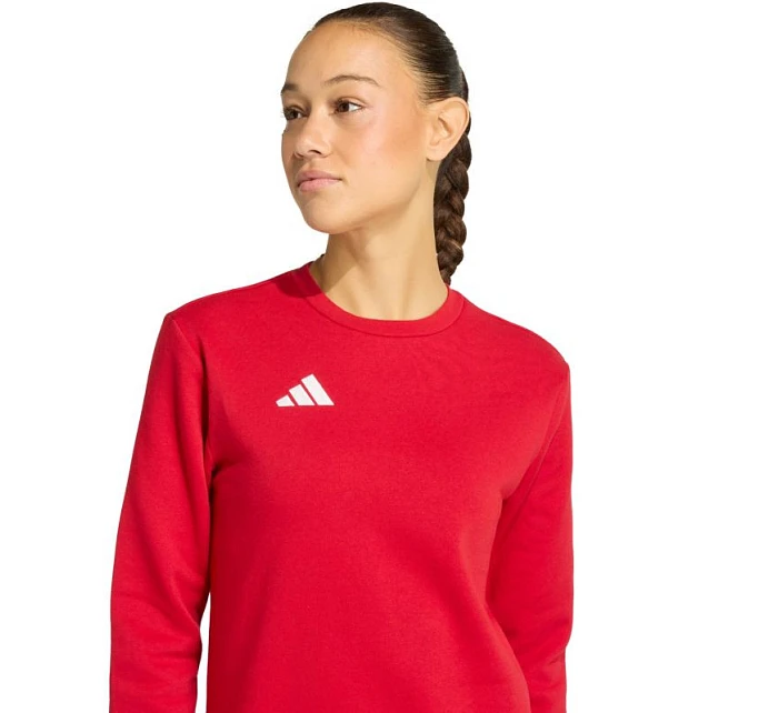 Adidas dámská mikina Entrada 26 Sweat Top červená KB3950 Adidas dámská mikina Entrada 26 Sweat Top červená KB3950