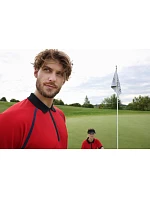 Daiber JN 1308 Pánské piqué polo se zipem 02.1308 black/black Daiber JN 1308 Pánské piqué polo se zipem 02.1308 black/black