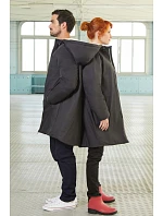Teplá unisex parka deep black model 22466418 - NEOBLU