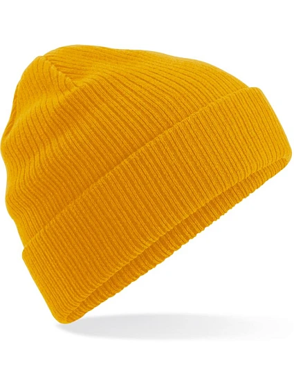B Pletená čepice z bio bavlny mustard model 22481588 - Beechfield B Pletená čepice z bio bavlny mustard model 22481588 - Beechfield