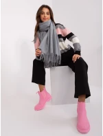 Szalik AT SZ 23185.73P ciemny szary Szalik AT SZ 23185.73P ciemny szary