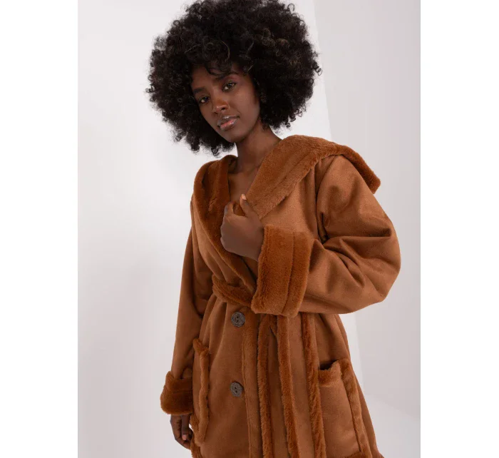 LK KR 509459 bunda.96P světle hnědá