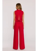M382 Kombinéza s dělenými zády - červená