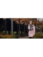 Dámský set šály a čepice Vuch Nurit Set Grey