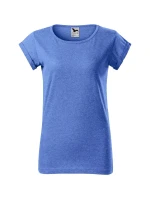 Fusion tričko dámské modrý melír Fusion tričko dámské modrý melír