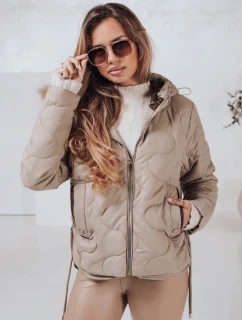 Dámská béžová bunda Dstreet model 21974710 - FashionStreet
