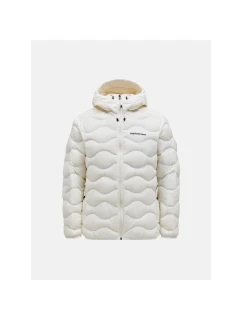 Peak Performance M Bunda s kapucí Helium Down Hood White