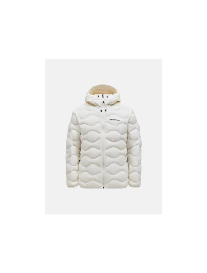 Peak Performance M Bunda s kapucí Helium Down Hood White