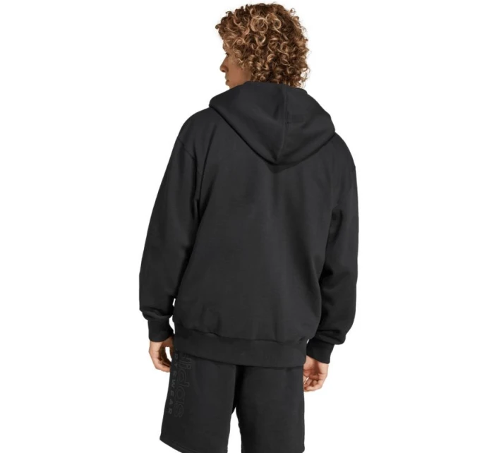 Pánská mikina adidas All Szn Fleece Full-Zip Hoodie černá IX1249 pánská