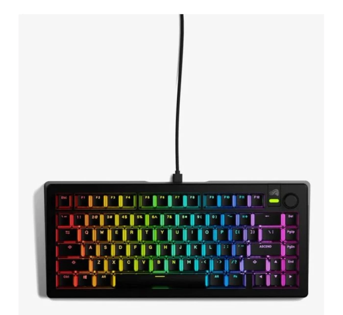 Glorious PC Gaming Race GMMK 3 Předpřipravená USB QWERTY klávesnice US English Black