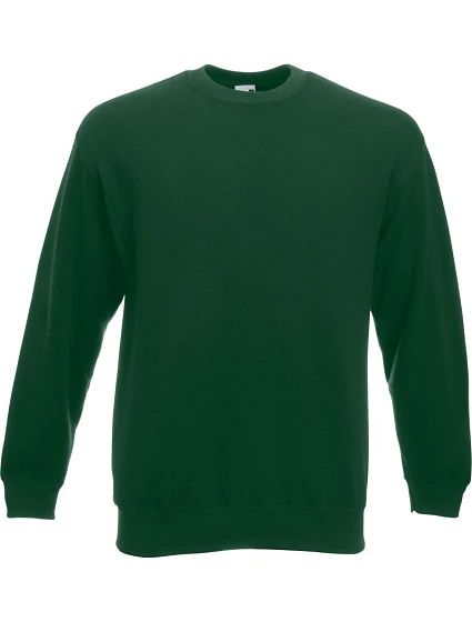 Fruit of the Loom Classic Set-In Sweat Mikina 16.2202 bottle green Fruit of the Loom Classic Set-In Sweat Mikina 16.2202 bottle green