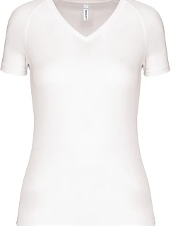 PA 477 Dámské sportovní tričko s výstřihem do V model 22513220 white - Kariban ProAct