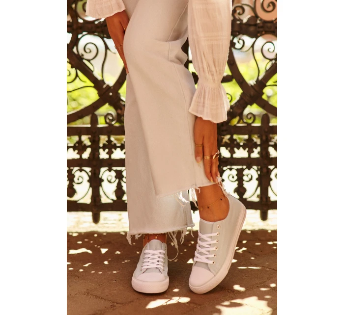 Dámské látkové klasické nízké tenisky máta model 21662384 - Boto Dámské látkové klasické nízké tenisky máta model 21662384 - Boto