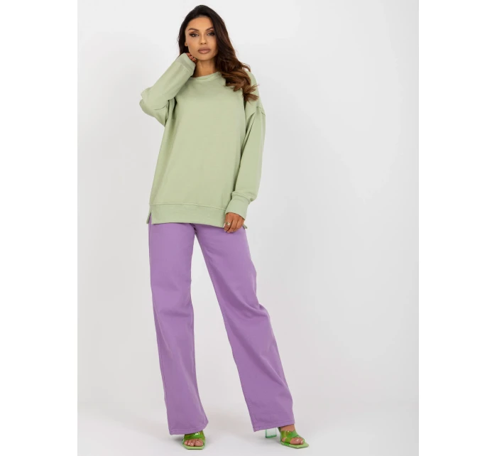 Dámská mikina MA BL  světle zelená  model 18265611 - FPrice