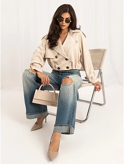 Kurtka MI KR model 22340902 jasny beżowy - FPrice