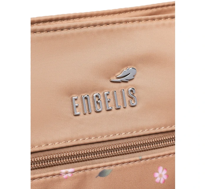 Dámská crossbody kabelka na kočárek Vuch Amma Flowers Beige Dámská crossbody kabelka na kočárek Vuch Amma Flowers Beige