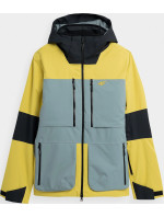 Pánská lyžařská bunda 4F H4Z22-KUMN012 žlutá
