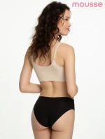 Kalhotky bezešvé Mousse Classic černé - Julimex