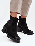 Dámské boty XJ-818A černé - Step in style