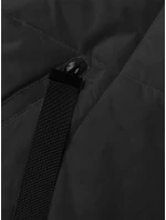 Černá dlouhá dámská zimní bunda (5M3168-392) Černá dlouhá dámská zimní bunda (5M3168-392)