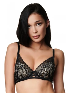 Dámská podprsenka 37369 Hint black - HENDERSON